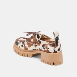 MILZA LOAFERS COCOA CALF HAIR(Milza Loafers Cocoa Calf Hair) -Dolce Vita Shop DOLCEVITA SNEAKERS MILZA COCOACALFHAIR 08