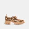 MILZA LOAFERS DK LEOPARD CALF HAIR(Milza Loafers Dk Leopard Calf Hair)