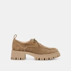 MILZA LOAFERS OLIVE SUEDE(Milza Loafers Olive Suede)