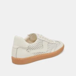 NOTICE EYELET PERF SNEAKERS WHITE LEATHER(Notice Eyelet Perf Sneakers White Leather) -Dolce Vita Shop DOLCEVITA SNEAKERS NOTICEEYELETPERF WHITELEATHER 03