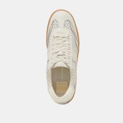 NOTICE EYELET PERF SNEAKERS WHITE LEATHER(Notice Eyelet Perf Sneakers White Leather) -Dolce Vita Shop DOLCEVITA SNEAKERS NOTICEEYELETPERF WHITELEATHER 06