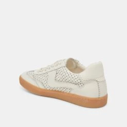 NOTICE EYELET PERF SNEAKERS WHITE LEATHER(Notice Eyelet Perf Sneakers White Leather) -Dolce Vita Shop DOLCEVITA SNEAKERS NOTICEEYELETPERF WHITELEATHER 09