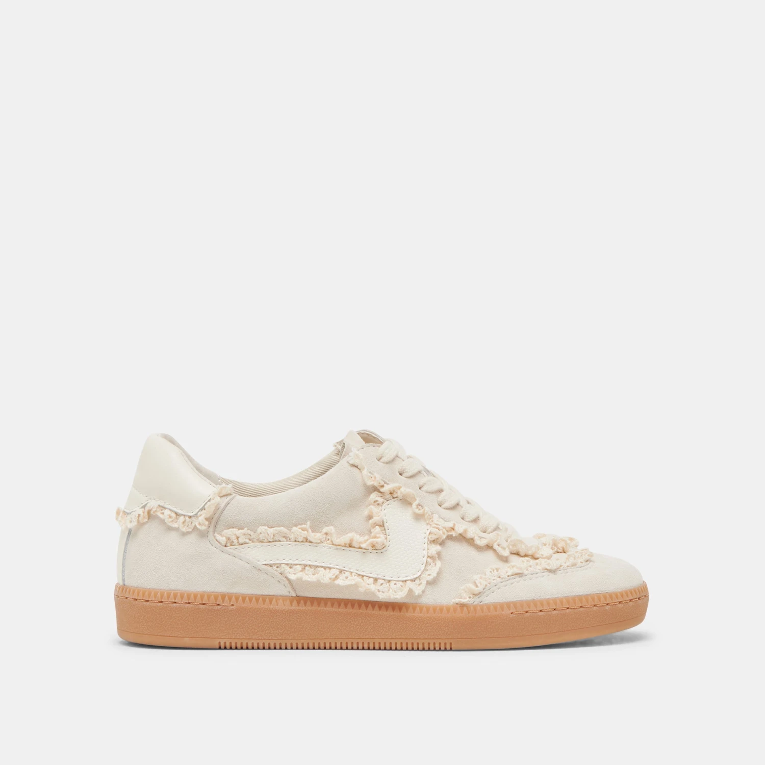 NOTICE LACE SNEAKERS IVORY SUEDE(Notice Lace Sneakers Ivory Suede) 1 NOTICE LACE SNEAKERS IVORY SUEDE(Notice Lace Sneakers Ivory Suede)