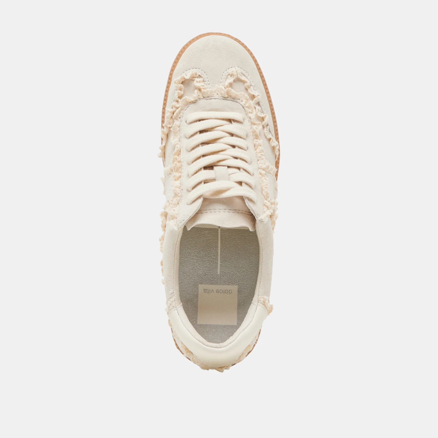 NOTICE LACE SNEAKERS IVORY SUEDE(Notice Lace Sneakers Ivory Suede) 13 NOTICE LACE SNEAKERS IVORY SUEDE(Notice Lace Sneakers Ivory Suede) - Image 13