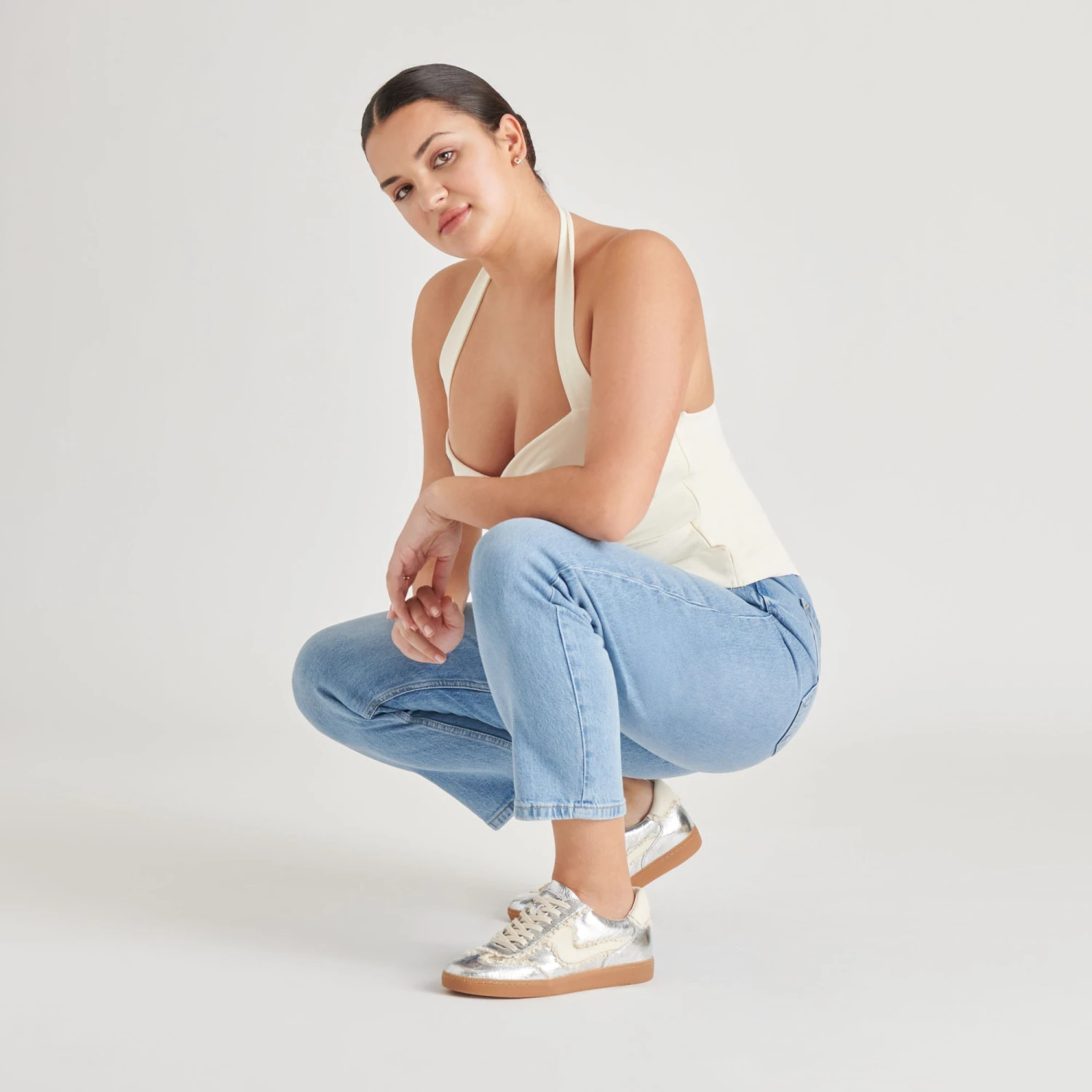 NOTICE LACE SNEAKERS SILVER DISTRESSED LEATHER - Re:vita(Notice Lace Sneakers Silver Distressed Leather 6xjcxrtesr Resale) 3 NOTICE LACE SNEAKERS SILVER DISTRESSED LEATHER - Re:vita(Notice Lace Sneakers Silver Distressed Leather 6xjcxrtesr Resale) - Image 3