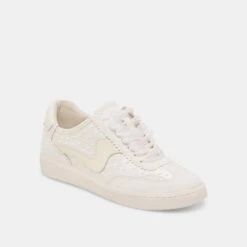 NOTICE PEARL SNEAKERS OFF WHITE SATIN(Notice Pearl Sneakers Off White Satin) 13 NOTICE PEARL SNEAKERS OFF WHITE SATIN(Notice Pearl Sneakers Off White Satin) -Dolce Vita Shop DOLCEVITA SNEAKERS NOTICEPEARL OFFWHITESATIN 01