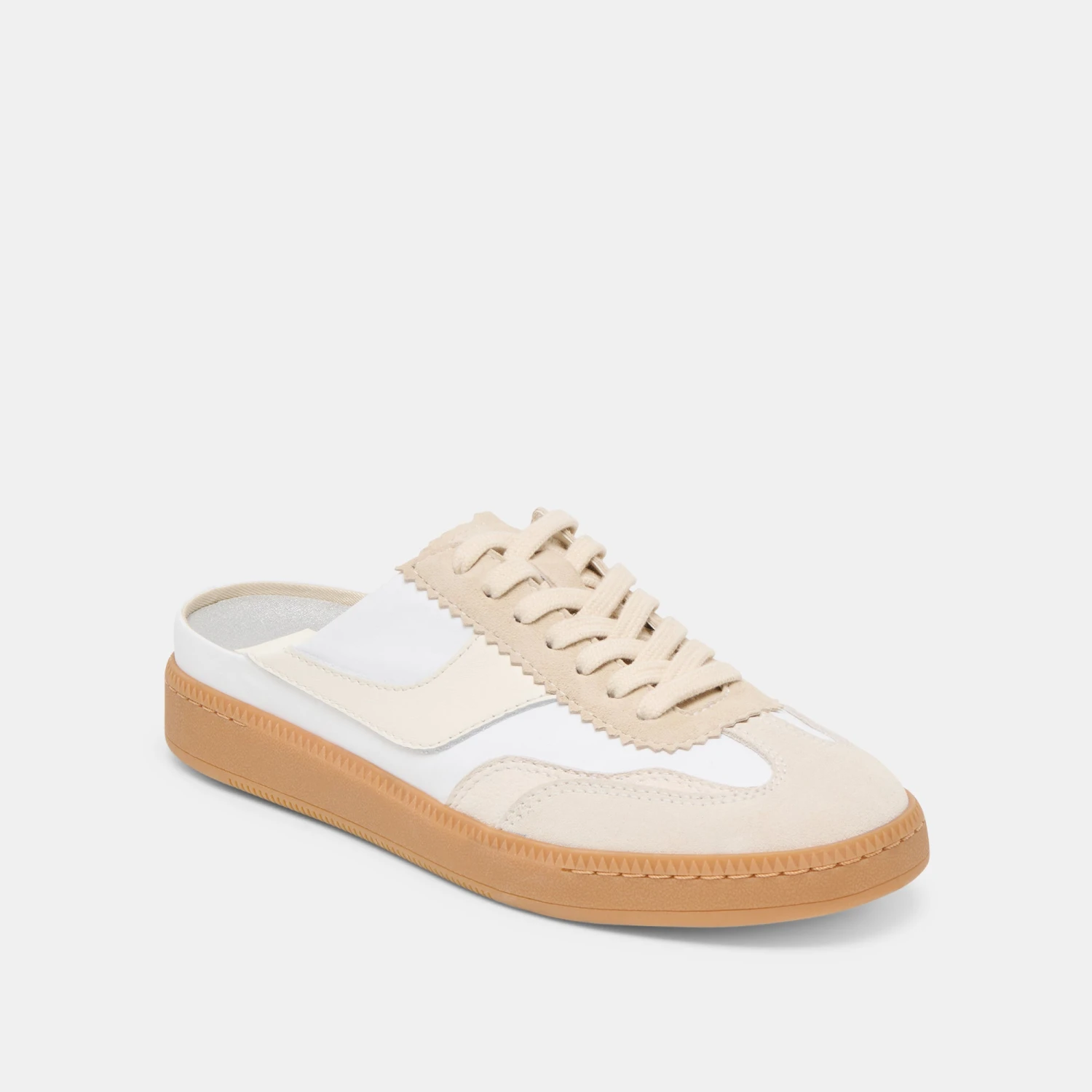 NOTICE SLIDE SNEAKERS IVORY MULTI SUEDE(Notice Slide Sneakers Ivory Multi Suede) 2 NOTICE SLIDE SNEAKERS IVORY MULTI SUEDE(Notice Slide Sneakers Ivory Multi Suede) - Image 2