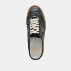 NOTICE SLIDE WOVEN SNEAKERS BLACK WOVEN STELLA(Notice Slide Woven Sneakers Black Woven Stella) -Dolce Vita Shop DOLCEVITA SNEAKERS NOTICESLIDEWOVEN BLACKWOVENSTELLA 06