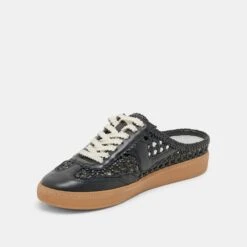 NOTICE SLIDE WOVEN SNEAKERS BLACK WOVEN STELLA(Notice Slide Woven Sneakers Black Woven Stella) -Dolce Vita Shop DOLCEVITA SNEAKERS NOTICESLIDEWOVEN BLACKWOVENSTELLA 08