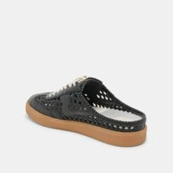 NOTICE SLIDE WOVEN SNEAKERS BLACK WOVEN STELLA(Notice Slide Woven Sneakers Black Woven Stella) -Dolce Vita Shop DOLCEVITA SNEAKERS NOTICESLIDEWOVEN BLACKWOVENSTELLA 09