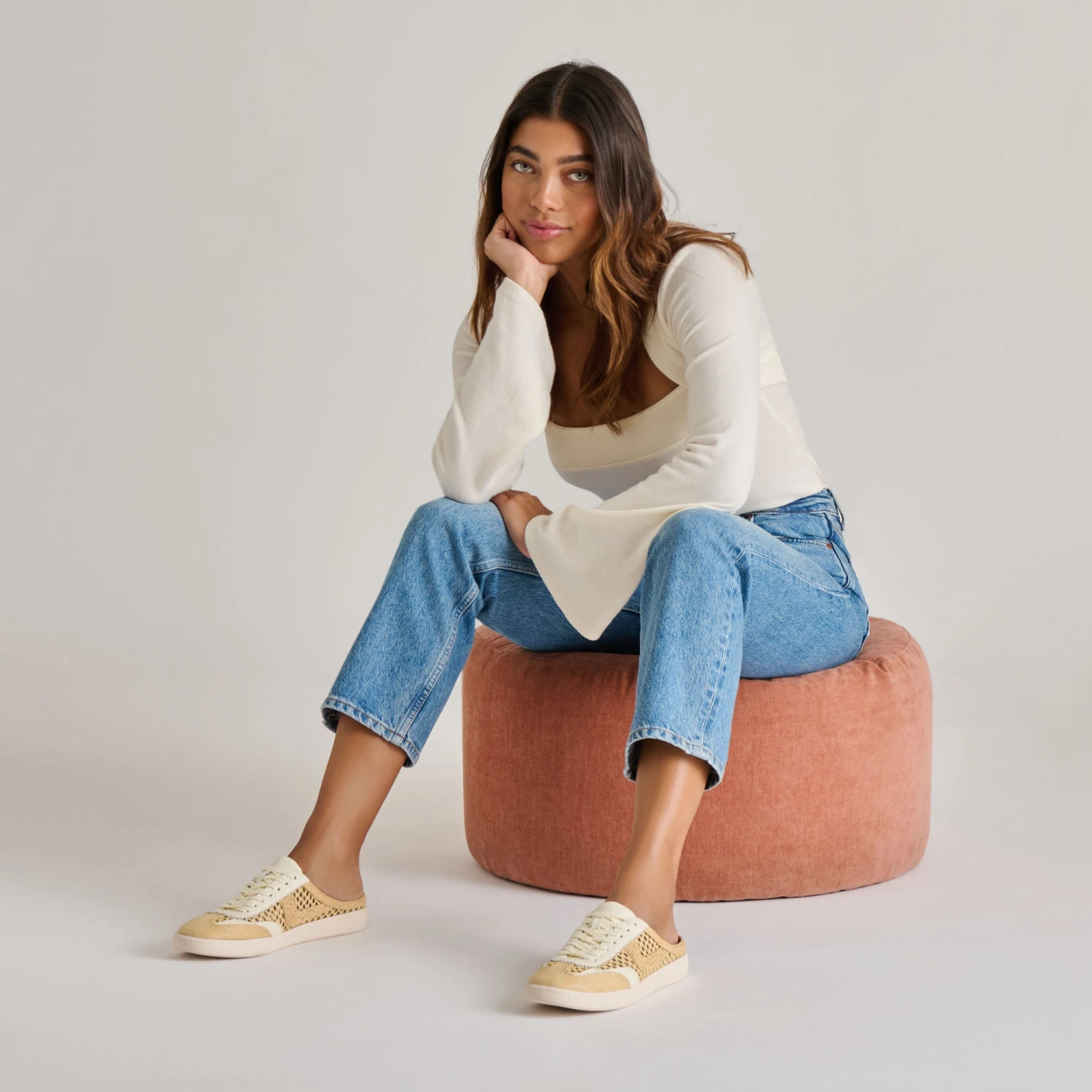 NOTICE SLIDE WOVEN SNEAKERS LT NATURAL WOVEN RAFFIA(Notice Slide Woven Sneakers Lt Natural Woven Raffia) 4 NOTICE SLIDE WOVEN SNEAKERS LT NATURAL WOVEN RAFFIA(Notice Slide Woven Sneakers Lt Natural Woven Raffia) - Image 4