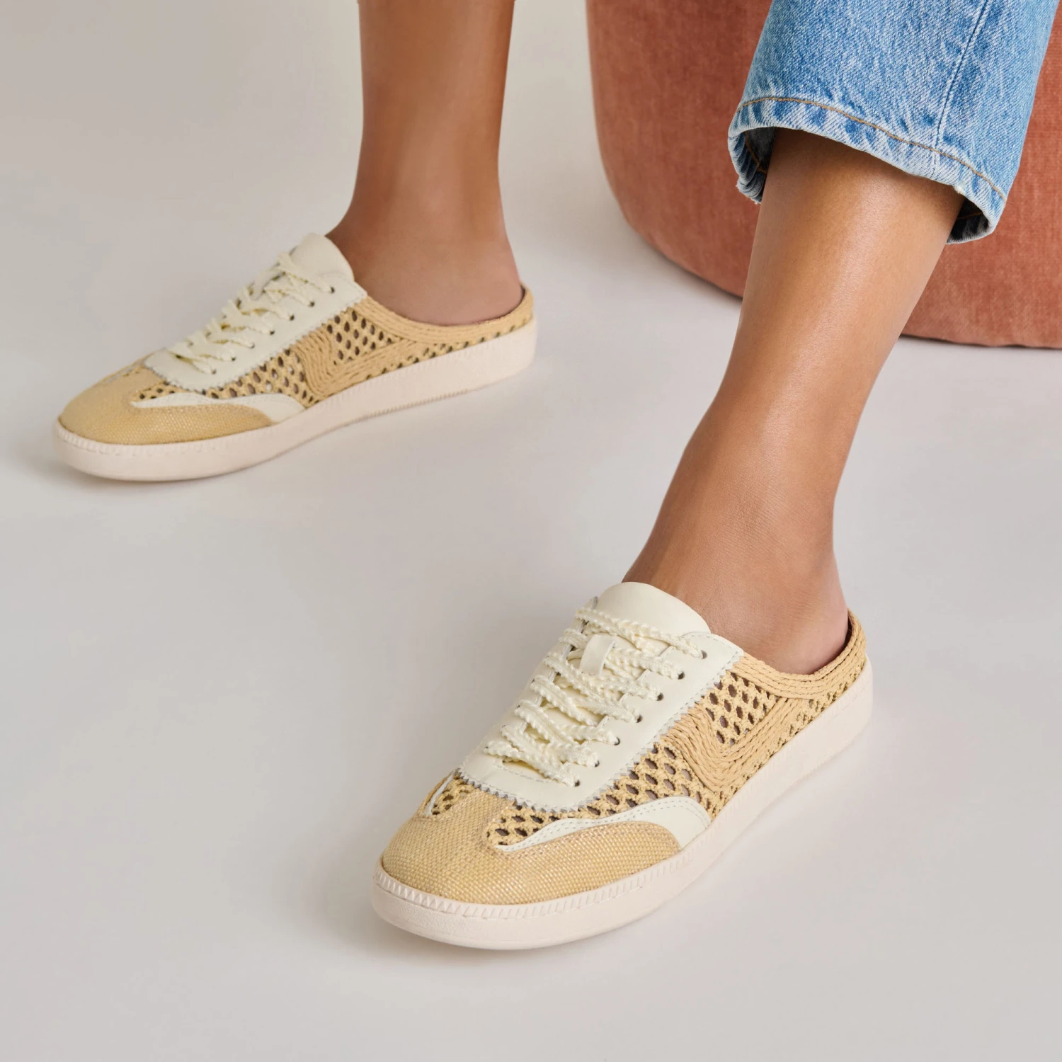 NOTICE SLIDE WOVEN SNEAKERS LT NATURAL WOVEN RAFFIA(Notice Slide Woven Sneakers Lt Natural Woven Raffia) 7 NOTICE SLIDE WOVEN SNEAKERS LT NATURAL WOVEN RAFFIA(Notice Slide Woven Sneakers Lt Natural Woven Raffia) - Image 7