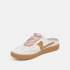 NOTICE SLIDE SNEAKERS WHITE PINK EYELET(Notice Slide Sneakers White Pink Eyelet) -Dolce Vita Shop DOLCEVITA SNEAKERS NOTICESLIDE WHITE PINKEYELET 08