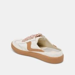 NOTICE SLIDE SNEAKERS WHITE PINK EYELET(Notice Slide Sneakers White Pink Eyelet) -Dolce Vita Shop DOLCEVITA SNEAKERS NOTICESLIDE WHITE PINKEYELET 09