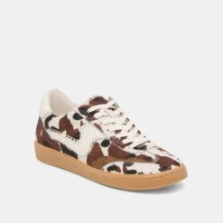 NOTICE STITCH SNEAKERS COCOA TAURUS CALF HAIR(Notice Stitch Sneakers Cocoa Taurus Calf Hair) 12 NOTICE STITCH SNEAKERS COCOA TAURUS CALF HAIR(Notice Stitch Sneakers Cocoa Taurus Calf Hair) -Dolce Vita Shop DOLCEVITA SNEAKERS NOTICESTITCH COCOATAURUSCALFHAIR 01