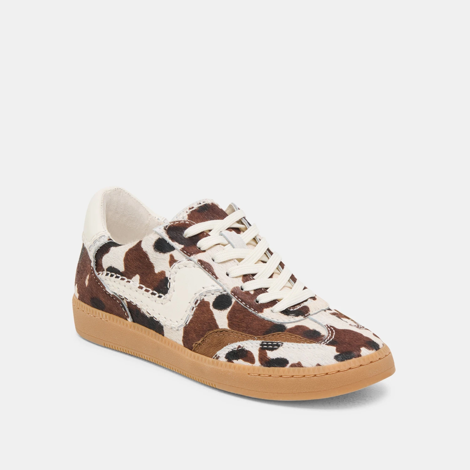 NOTICE STITCH SNEAKERS COCOA TAURUS CALF HAIR(Notice Stitch Sneakers Cocoa Taurus Calf Hair) 3 NOTICE STITCH SNEAKERS COCOA TAURUS CALF HAIR(Notice Stitch Sneakers Cocoa Taurus Calf Hair) - Image 3