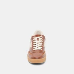 NOTICE STITCHSNEAKERS COGNAC CROCO EMBOSSED LEATHER(Notice Stitch Sneakers Cognac Croco Embossed Leather) -Dolce Vita Shop DOLCEVITA SNEAKERS NOTICESTITCH COGNACEMBOSSEDLEATHER 04