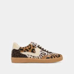 NOTICE STITCH SNEAKERS LEOPARD MULTI CALF HAIR(Notice Stitch Sneakers Leopard Multi Calf Hair)