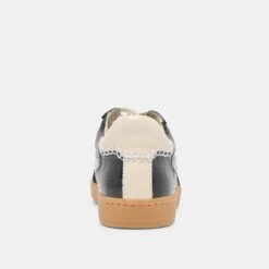 NOTICE STITCH SNEAKERS NOIR CROCO EMBOSSED LEATHER(Notice Stitch Sneakers Noir Croco Embossed Leather) -Dolce Vita Shop DOLCEVITA SNEAKERS NOTICESTITCH NOIRCROCOEMBOSSEDLEATHER 05