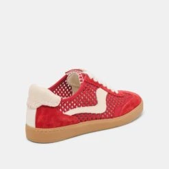 NOTICE SNEAKERS CHERRY PERFORATED NUBUCK(Notice Sneakers Cherry Perforated Nubuck) -Dolce Vita Shop DOLCEVITA SNEAKERS NOTICE CHERRYPERFORATEDNUBUCK 03