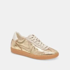 NOTICE SNEAKERS GOLD DISTRESSED LEATHER(Notice Sneakers Gold Distressed Leather) -Dolce Vita Shop DOLCEVITA SNEAKERS NOTICE GOLDDISTRESSEDLEATHER 01