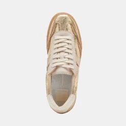 NOTICE SNEAKERS GOLD DISTRESSED LEATHER(Notice Sneakers Gold Distressed Leather) -Dolce Vita Shop DOLCEVITA SNEAKERS NOTICE GOLDDISTRESSEDLEATHER 06