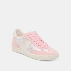 NOTICE X BYRDIE GOLF SNEAKERS PINK FLORAL NYLON(Notice X Byrdie Golf Sneakers Pink Floral Nylon) -Dolce Vita Shop DOLCEVITA SNEAKERS NOTICE PINKFLORALNYLON 01