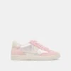 NOTICE X BYRDIE GOLF SNEAKERS PINK FLORAL NYLON(Notice X Byrdie Golf Sneakers Pink Floral Nylon)