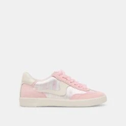 NOTICE X BYRDIE GOLF SNEAKERS PINK FLORAL NYLON(Notice X Byrdie Golf Sneakers Pink Floral Nylon)
