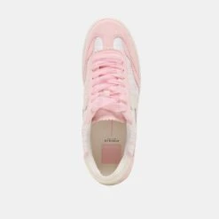 NOTICE X BYRDIE GOLF SNEAKERS PINK FLORAL NYLON(Notice X Byrdie Golf Sneakers Pink Floral Nylon) -Dolce Vita Shop DOLCEVITA SNEAKERS NOTICE PINKFLORALNYLON 06