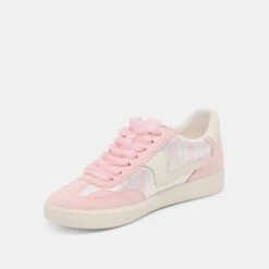 NOTICE X BYRDIE GOLF SNEAKERS PINK FLORAL NYLON(Notice X Byrdie Golf Sneakers Pink Floral Nylon) -Dolce Vita Shop DOLCEVITA SNEAKERS NOTICE PINKFLORALNYLON 08