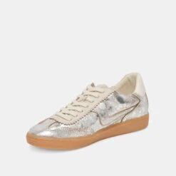 NOTICE SNEAKERS SILVER DISTRESSED LEATHER(Notice Sneakers Silver Distressed Leather) -Dolce Vita Shop DOLCEVITA SNEAKERS NOTICE SILVERDISTRESSEDLEATHER 09