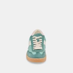 NOTICE SNEAKERS GREEN SUEDE(Notice Sneakers Green Suede) -Dolce Vita Shop DOLCEVITA SNEAKERS NOTICE WHITEGREENLEATHER 04