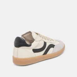 REBEL SNEAKERS WHITE BLACK LEATHER(Rebel Sneakers White Black Leather) -Dolce Vita Shop DOLCEVITA SNEAKERS REBEL WHITEBLACKLEATHER 03