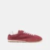 SERINA SNEAKERS BURGUNDY SUEDE(Serina Sneakers Burgundy Suede)