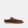 SERINA SNEAKERS DK BROWN SUEDE(Serina Sneakers Dk Brown Suede)