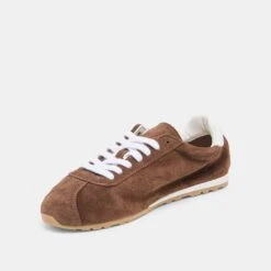 SERINA SNEAKERS DK BROWN SUEDE(Serina Sneakers Dk Brown Suede) -Dolce Vita Shop DOLCEVITA SNEAKERS SERINA DKBROWNSUEDE 09