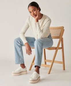 TIGER SNEAKERS WHITE LEATHER(Tiger Sneakers White Leather) 31 TIGER SNEAKERS WHITE LEATHER(Tiger Sneakers White Leather) -Dolce Vita Shop DOLCEVITA SNEAKERS TIGER WHITELEATHER ONFOOT 4