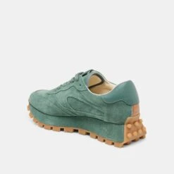 TRICIA SNEAKERS DK GREEN SUEDE(Tricia Sneakers Dk Green Suede) -Dolce Vita Shop DOLCEVITA SNEAKERS TRICIA DKGREENSUEDE 09