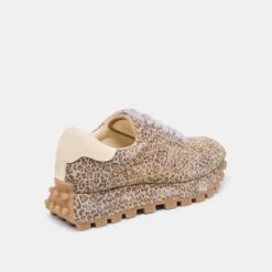 TRICIA SNEAKERS TAN LEOPARD PRINTED SUEDE(Tricia Sneakers Tan Leopard Printed Suede) -Dolce Vita Shop DOLCEVITA SNEAKERS TRICIA TANLEOPARDPRINTEDSUEDE 03