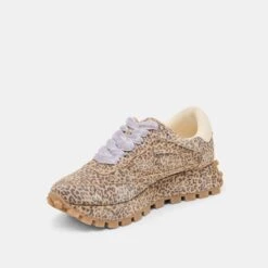 TRICIA SNEAKERS TAN LEOPARD PRINTED SUEDE(Tricia Sneakers Tan Leopard Printed Suede) -Dolce Vita Shop DOLCEVITA SNEAKERS TRICIA TANLEOPARDPRINTEDSUEDE 08