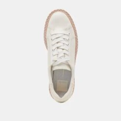 TWAIN SNEAKERS WHITE LEATHER(Twain Sneakers White Leather) -Dolce Vita Shop DOLCEVITA SNEAKERS TWAIN WHITELEATHER 06copy