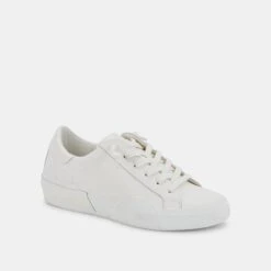 ZINA 360 SNEAKERS WHITE RECYCLED LEATHER(Zina 360 Sneakers White Recycled Leather) -Dolce Vita Shop DOLCEVITA SNEAKERS ZINA360 WHITERECYCLEDLEATHER 01