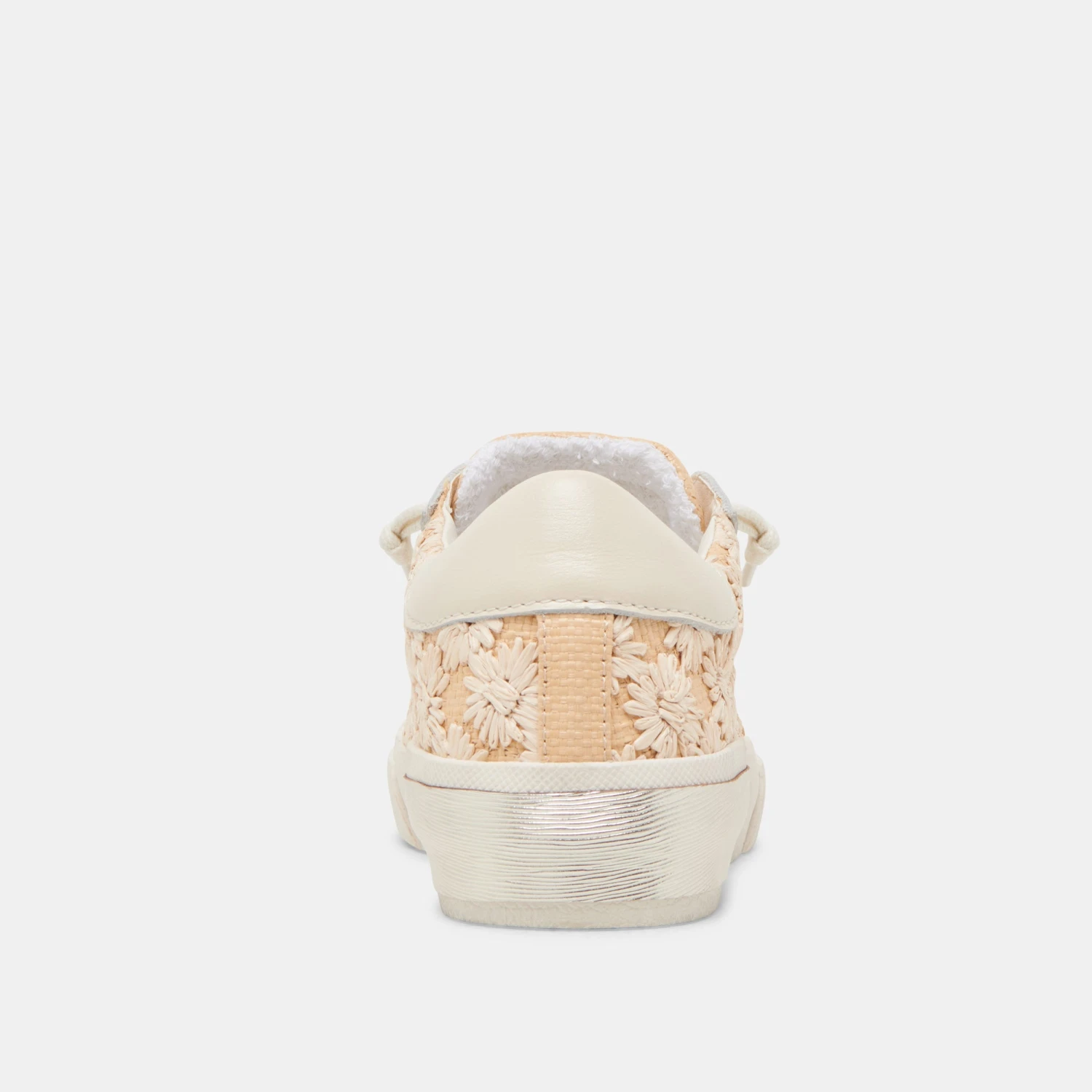 ZINA FLORAL SNEAKERS CREME FLORAL RAFFIA(Zina Floral Sneakers Creme Floral Raffia) 9 ZINA FLORAL SNEAKERS CREME FLORAL RAFFIA(Zina Floral Sneakers Creme Floral Raffia) - Image 9