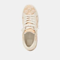 ZINA FLORAL SNEAKERS CREME FLORAL RAFFIA(Zina Floral Sneakers Creme Floral Raffia) 20 ZINA FLORAL SNEAKERS CREME FLORAL RAFFIA(Zina Floral Sneakers Creme Floral Raffia) -Dolce Vita Shop DOLCEVITA SNEAKERS ZINAFLORAL CREMEFLORALRAFFIA 06