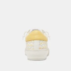 ZINA FLORAL SNEAKERS WHITE YELLOW FLORAL MESH(Zina Floral Sneakers White Yellow Floral Mesh) 15 ZINA FLORAL SNEAKERS WHITE YELLOW FLORAL MESH(Zina Floral Sneakers White Yellow Floral Mesh) -Dolce Vita Shop DOLCEVITA SNEAKERS ZINAFLORAL WHITE YELLOWFLORALMESH 05