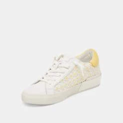 ZINA FLORAL SNEAKERS WHITE YELLOW FLORAL MESH(Zina Floral Sneakers White Yellow Floral Mesh) 12 ZINA FLORAL SNEAKERS WHITE YELLOW FLORAL MESH(Zina Floral Sneakers White Yellow Floral Mesh) -Dolce Vita Shop DOLCEVITA SNEAKERS ZINAFLORAL WHITE YELLOWFLORALMESH 08