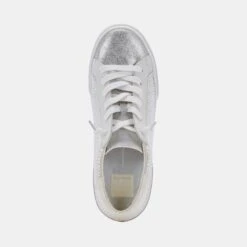 ZINA PEARL SNEAKERS VANILLA PEARLS(Zina Pearl In Vanilla Pearls) -Dolce Vita Shop DOLCEVITA SNEAKERS ZINAPEARL SILVERPEARLS 06