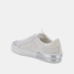 ZINA PEARL SNEAKERS VANILLA PEARLS(Zina Pearl In Vanilla Pearls) -Dolce Vita Shop DOLCEVITA SNEAKERS ZINAPEARL SILVERPEARLS 09
