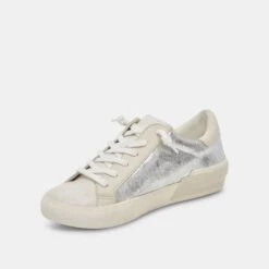 Dolce Vita ZINA SNEAKERS CHROME DISTRESSED LEATHER(Zina Sneakers Chrome Distressed Leather) -Dolce Vita Shop DOLCEVITA SNEAKERS ZINA CHROMEDISTRESSEDLEATHER 08
